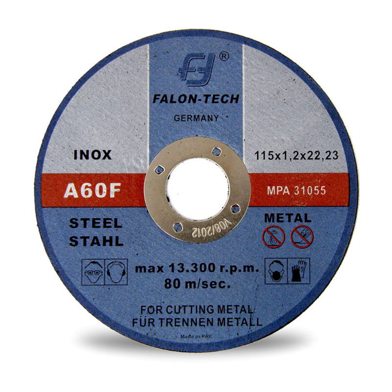 Tarcza    do przecinania stali    115x1,0  F-tech